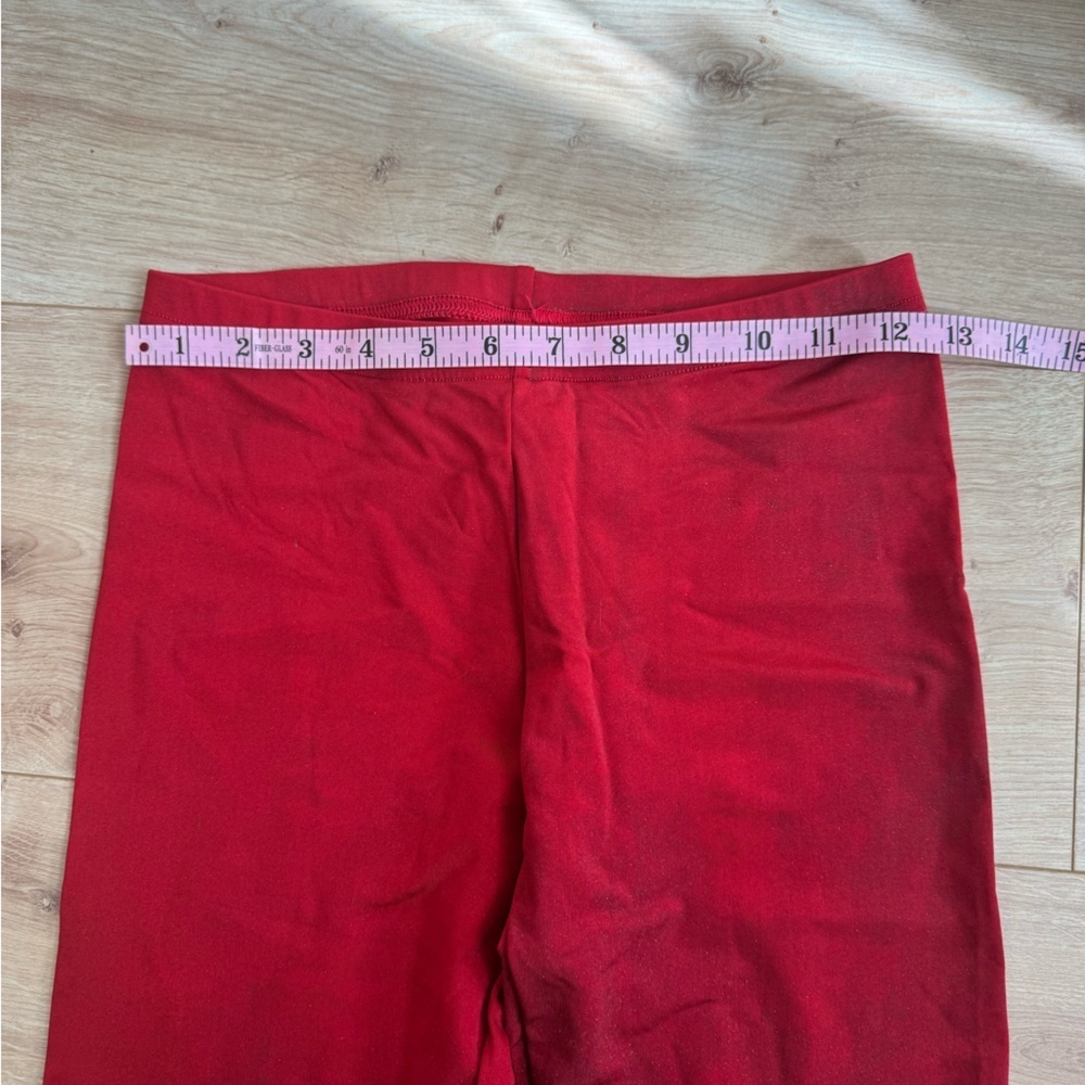 Red Leggings - Picture 2 of 3